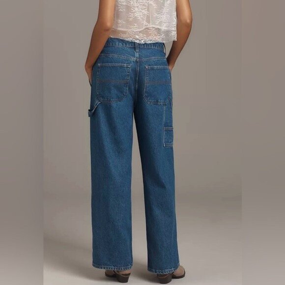 NWT Size 29 - Reformation Diego Mid Rise Baggy Utility Jeans (NWT $288) - Picture 8 of 16